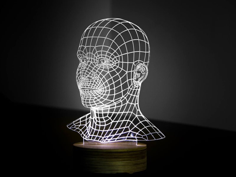acrylic head project 1 1